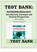 PATHOPHYSIOLOGY INTRODUCTORY CONCEPTS AND CLINICAL PERSPECTIVES 2ND EDITION