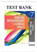 Test Bank For Nursing Interventions And Clinical Skills 7th Edition By Potter