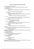 Lecture notes Brain Dysfunction (840106-B-6)