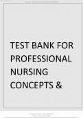 TEST BANK FOR PROFESSIONAL NURSING CONCEPTS & CHALLENGES 9TH EDITION BETH BLACK.pdf