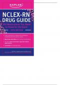 NCLEX-RN® DRUG GUIDE 300 Medications You Need to Know for the Exam