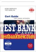 Test Bank For CompTIA Advanced Security Practitioner (CASP) CAS-003 Cert Guide 2nd Edition All Chapters - 9780134859576