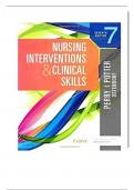 Test Bank For Nursing Interventions & Clinical Skills 7th Edition By Anne G. Perry, Patricia A. Potter||ISBN NO-10,032354701X||ISBN NO-13,978-0323547017||All Chapters Covered||Completed Guide A+.