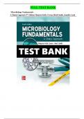 Test Bank - Microbiology Fundamentals-A Clinical Approach, 4th Edition (Cowan, 2021), Chapter 1-22 | All Chapters