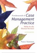  FiFth edition Fundamentals of Case Management Practice Skills for the Human Services