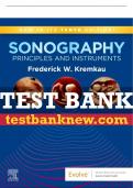 Test Bank For Sonography Principles And Instruments, 10th - 2021 All Chapters - 9780323597081