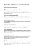 Samenvatting - In 10 stappen een excellente coachhouding (PDF)