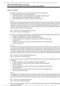 Chamberlain NR302: Chapter 5 test questions and answers