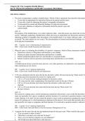 Chamberlain NR302: Chapter 4 test questions and answers 