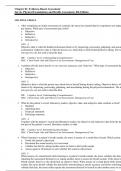 Chamberlain NR302: Chapter 1 test questions and answers