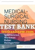 Test Bank For Medical-surgical Nursing, 10th - 2021 All Chapters - 9780323612418