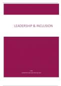 Summary Leadership & Inclusion
