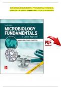 TEST BANK For Microbiology Fundamentals A Clinical Approach, 4th Edition by Marjorie Kelly Cowan | Verified Chapter's 1 - 22 | Complete