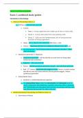BIO 2100 Exams 1-3 combined study guides- Galen College of Nursing