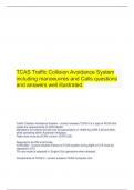 TCAS Traffic Collision Avoidance System including manoeuvres and Calls questions and answers well illustrated.