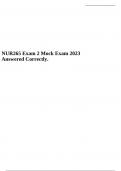 NURS 442 FINAL EXAM PRACTICE QUESTIONS AND ANSWERS.
