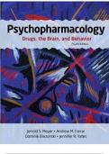 Test Bank For Psychopharmacology Drugs the Brain and Behavior 4th Edition By Meyer Nursing||ISBN NO:10,1605359874||ISBN NO:13,978-1605359878||All Chapters||Complete Guide A+