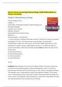 Karch's Focus on Nursing Pharmacology 9th Edition by Rebecca Tucker Test Bank | All Chapters Explored