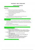 NURSADN 5 Peds - Study Guides Exam 1-3