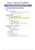 Exam 1 Study Guide NURSADN 6 - Riley/Porter - MEDSURG
