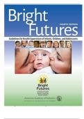 Test Bank For Bright Futures: Guidelines for Health Supervision of Infants, Children, and Adolescents Fourth Edition||ISBN NO:10,1610020227||ISBN NO:13,978-1610020220||All Chapters||Complete Guide A+.