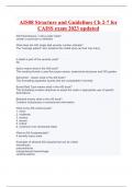 AIS08 Structure and Guidelines Ch 2-7 for CAISS exam 2023 updated