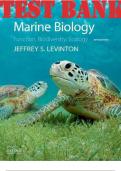 Marine Biology Function, Biodiversity, Ecology 5th Edition Test Bank