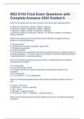 W23 D103 Final Exam Questions with Complete Answers 2024 Graded A