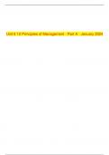  Unit 6 12 Principles of Management - Part A - January 2024