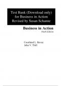 Test Bank For Business in Action, 9th Edition by Philip Kotler, John T. Bowen, Seyhmus Baloglu Chap