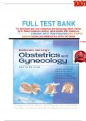 FULL TEST BANK For Beckmann and Ling's Obstetrics and Gynecology Ninth, Edition by Dr. Robert Casanova (Author) Latest Update 2024 Graded A+.  