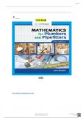 Solution Manual - Mathematics for Plumbers and Pipefitters 8th Edition by Lee Smith|2023 Updated|