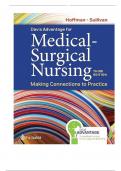 Test Bank For Davis Advantage for Medical-Surgical Nursing: Making Connections to Practice Third Edition||ISBN NO-10,1719647364||ISBN NO-13,978-1719647366||All Chapters||Complete Guide A+