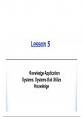 Knowledge Application Systems that Utilize Knowledge