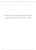 Test Bank - Nursing-A Concept-Based Approach to Learning, 4th Edition (Pearson Education, 2023)