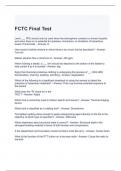FCTC Final Test 100% Solved