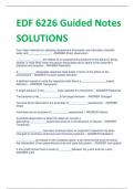 EDF 6226 Guided Notes SOLUTIONS