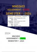 MNO2603 ASSIGNMENT 1 SEMESTER 1 2024