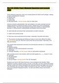 Bio 151 SDSU Molecules Study Guide Questions and passed answers 2023/2024
