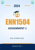 ENN1504 Ass 1 Semester 1 2024