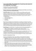 Samenvatting: Leerdoelen -  psychologische en psychosociale aspecten van langdurige hemodialyse (EPA 1)