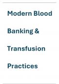 Modern Blood  Banking &  Transfusion  Practices  Denise  Harmening