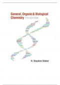 Test Bank For General, Organic, and Biological Chemistry, 7th Edition By Stephen Stoker