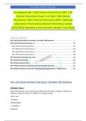 (Complete) MLT-130 Clinical Chemistry| MLT 130 Clinical Chemistry Exam 1-4| MLT 230 Clinical Chemistry| MLT Clinical Chemistry (MLT- Medical Laboratory Technicians Clinical Chemistry) Latest 2024/2025 Questions and Answers Guide| Test Bank