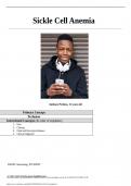 Sickle Cell Case Study Anthony Perkins is a 15-year-old African American 