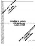 EDEXCEL AS LEVEL MARKSCHEME FURTHER MATHS 2023 2306 8FM0-22 AS Further Pure Mathematics 2 - June 2023