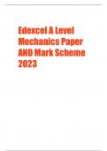 Edexcel A-Level Mathematics Papers 1/2/3 WITH MARK SCHEMES 2023