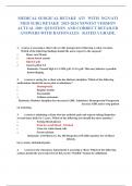 MEDICAL SURGICAL RETAKE  ATI   WITH  NGN/ATI MED SURG RETAKE  2023-2024 NEWEST VERSION  ACTUAL 100+ QUESTION  AND CORRECT DETAILED ANSWERS WITH RATIONALES   RATED A GRADE.
