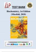 Biochemistry, 1st Edition (Miesfeld, 2018)
