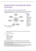 Book Summary Organization Development Tilburg University 441079-B-6